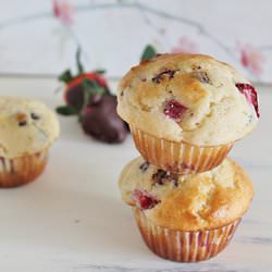 Strawberry Chocolate Muffins