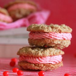 Cinnamon Red Hot Oatmeal Cookies