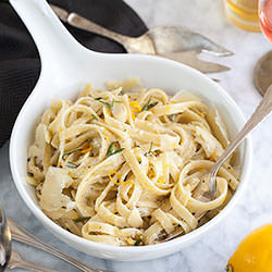 Meyer Lemon Fettucine