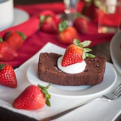 Chocolate Strawberry Loaf