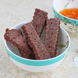 Dark Chocolate Shortbread