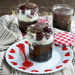 Self Saucing Chocolate Puddings