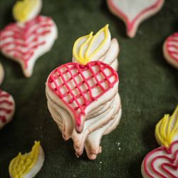 Valentine’s Flaming Hearts