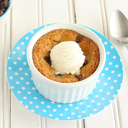 Single Serving Choc Chip Cookie
