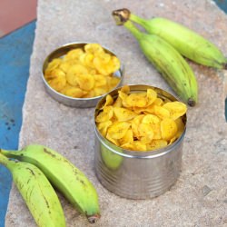 Raw Banana Chips (Plantain chips)