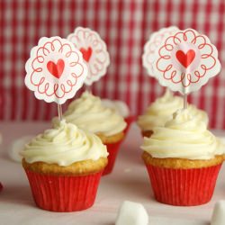 White Chocolate Cupcakes