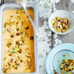 Mango and Passion Fruit Ice Cream