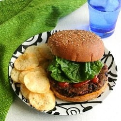 Kidney & Black Bean Burgers