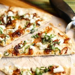 Flatbread with Goat Cheese