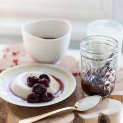 Pink Peppercorn Panna Cotta