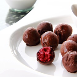 Red Velvet Cream Cheese Rum Balls