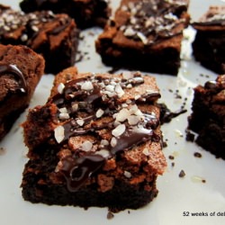 Cognac and Mocha Brownies