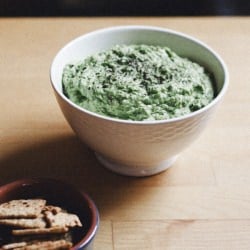 Leek + Walnut Pesto