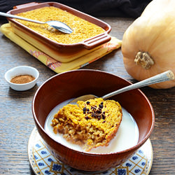 Baked Pumpkin Oatmeal
