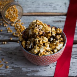 Peanut Chocolate Caramel Corn