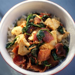 Chicken and Bacon Rice Bowls