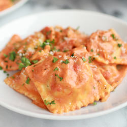 Brown Butter Lobster Ravioli