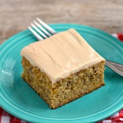Banana Cake w Cream Cheese Frosting