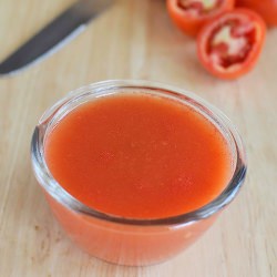 Homemade Tomato Puree