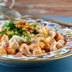War Hummus with Pine Nuts