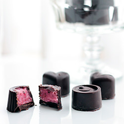 Raspberry Pralines