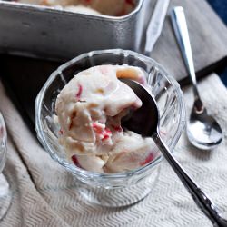 Goat Milk, Honey & Plum Ice Cream