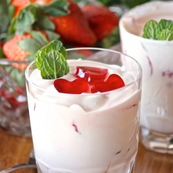 Strawberry and Pineapple Fool