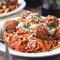 Loaded Turkey Meatballs