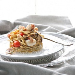 Noodles with Truffles and Mushrooms