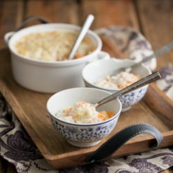Sweet Potato Gnocchi Mac and Cheese