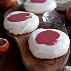 Miniature Pavlovas Blood Orange