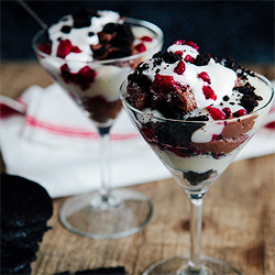 Triple Chocolate Pudding Parfait