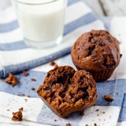 Adorable Chocolate Muffins
