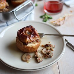 Mushroom Stuffed Apples