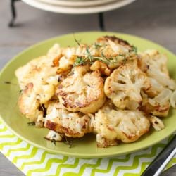 Parmesan Roasted Cauliflower
