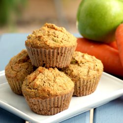 Carrot and Apple Muffins