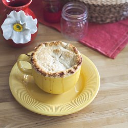 Lemon Apple Mug Pie