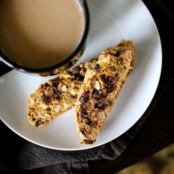 Deep Dark Chocolate Biscotti