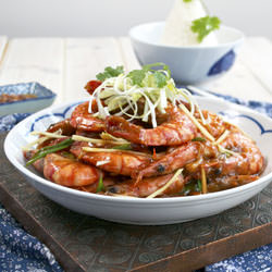 Shantung Style Prawns