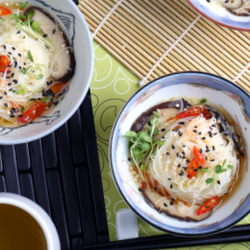 Maifun Noodles in Sesame Broth