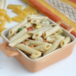 Pasta in White Sauce