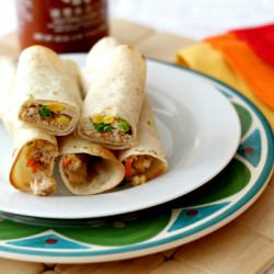 Baked Salmon and Vegetable Roll Ups