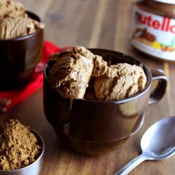 No-Churn Nutella Ice Cream