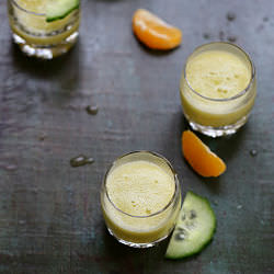 Cucumber and Clementine Juice