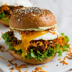 Ultimate Loaded Veggie Burger