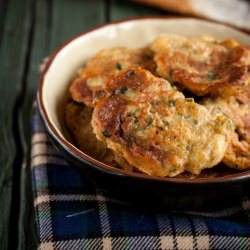 Aromatic Leek Fritters