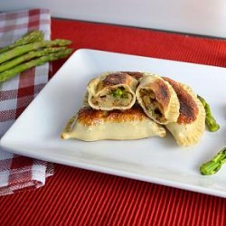 Asparagus and Brie Pierogies