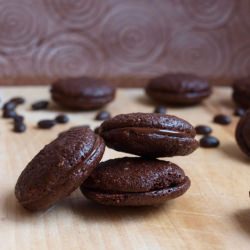 Chocolate Espresso French Macarons