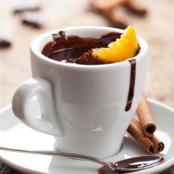 Spiced Orange Hot Chocolate