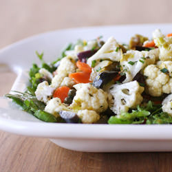 Marinated Cauliflower Salad